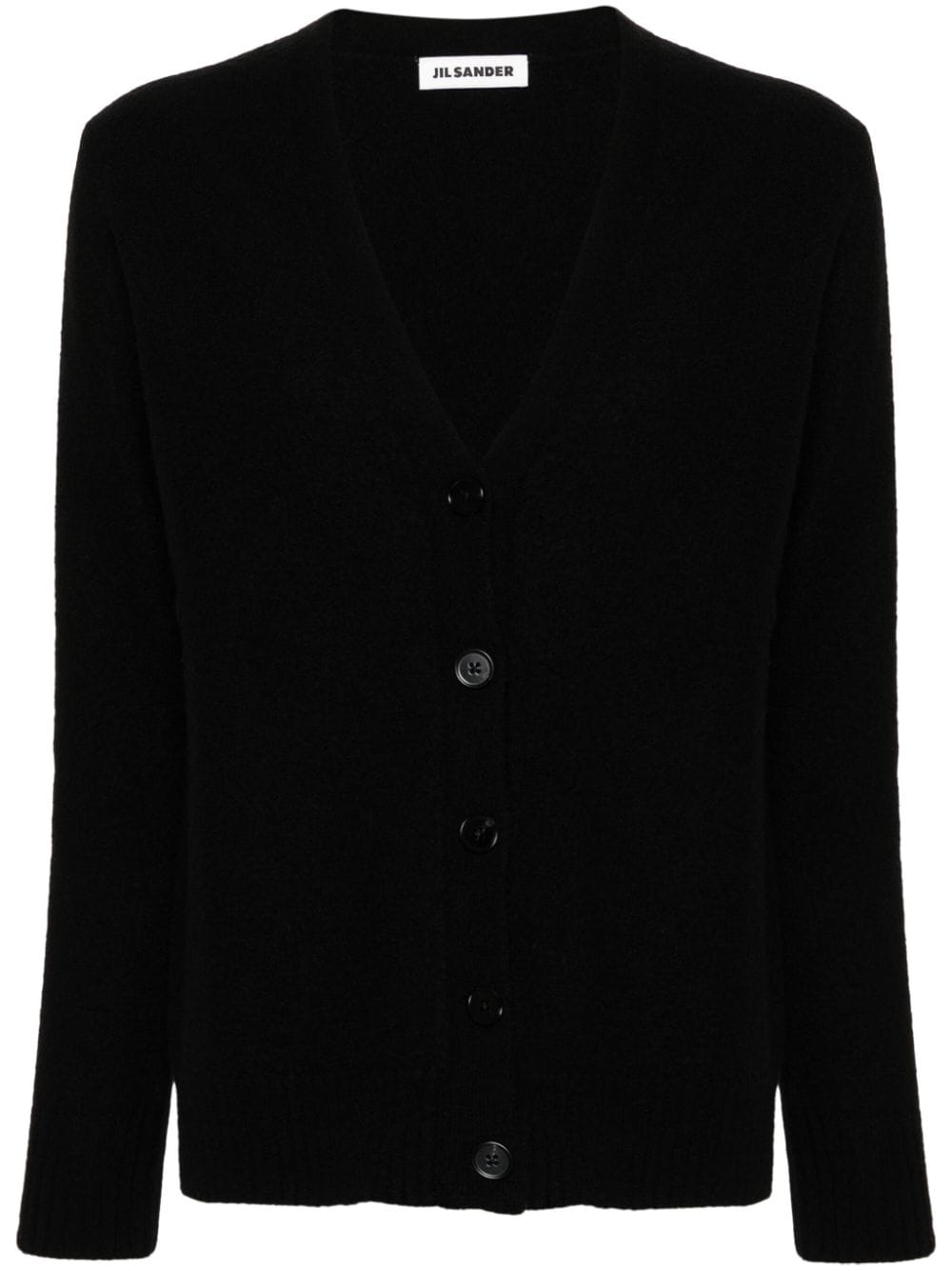 JIL SANDER V-Necked Mini Wool Cardigan