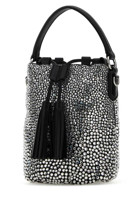MIU MIU Women's 24SS Silver Tote Bag - Versatile and Stylish
