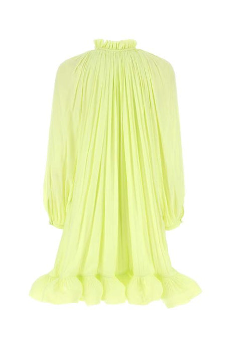 LANVIN Stylish 23SS Short Skirt Dress - Yellow