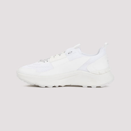VALENTINO GARAVANI White Mesh and Rubber Sneakers for Men - SS24 Collection