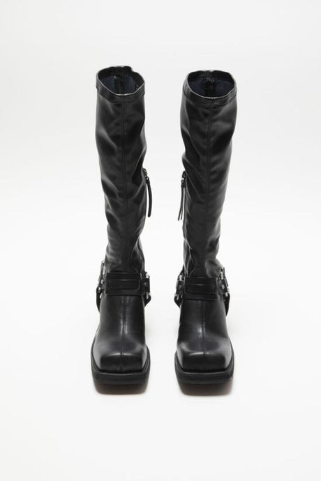 ACNE STUDIOS Stylish 24SS Black Women's Boots - 2024 Collection