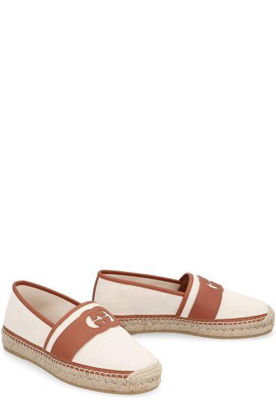 GUCCI Men's Cotton and Linen Espadrille Sandals in Neutral Tones for SS24