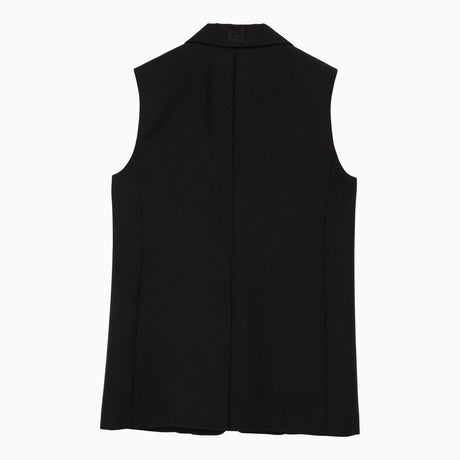 FENDI MOHAIR AND WOOL VEST