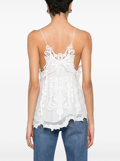 ISABEL MARANT VICTORIA EMBROIDERED TOP