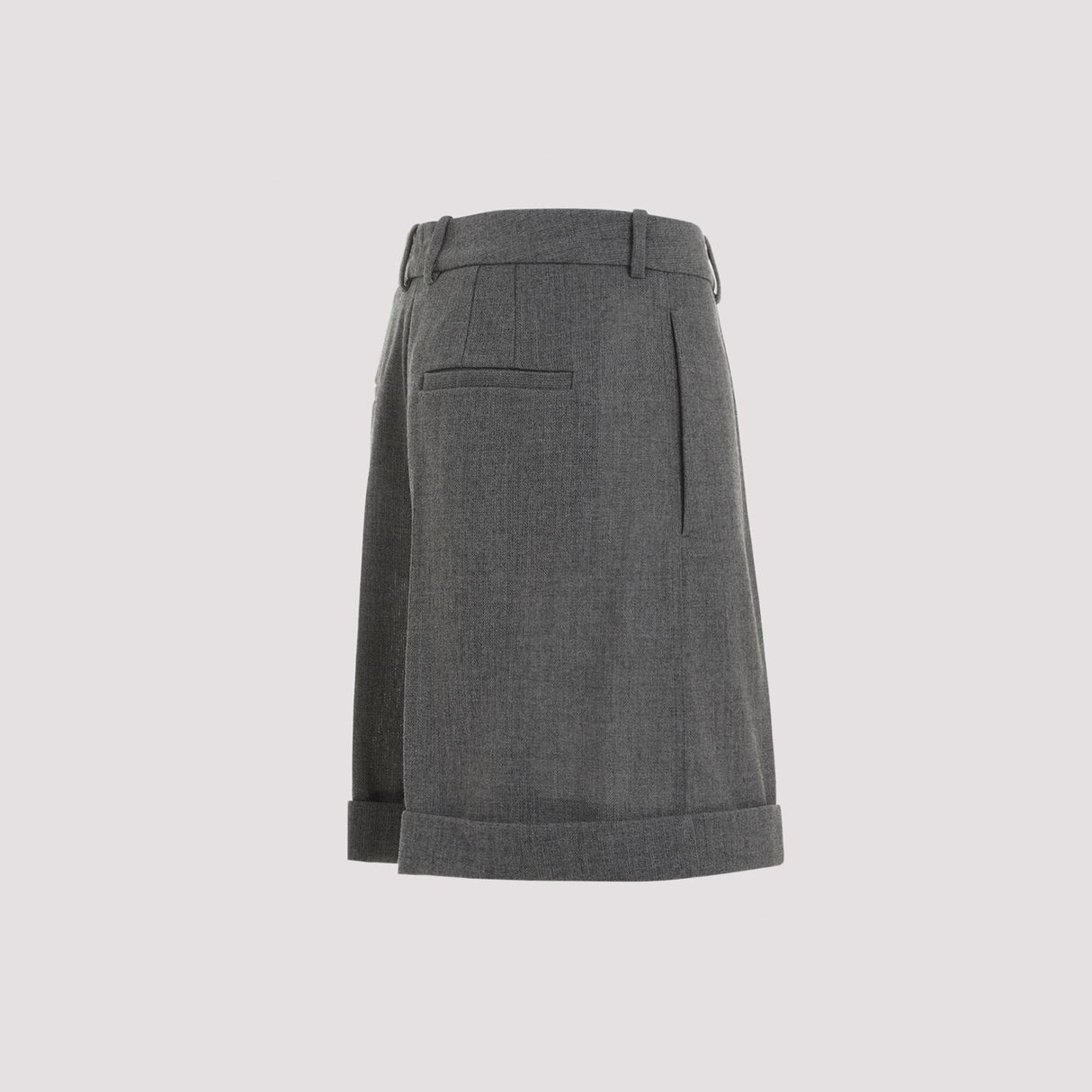 JIL SANDER Gray Wool Trousers for Women | SS24 Collection