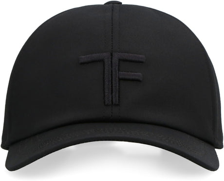 TOM FORD Adjustable Black Baseball Cap for Men