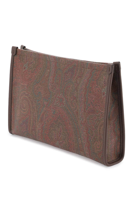ETRO PAISLEY Pouch Handbag WITH Embroidered