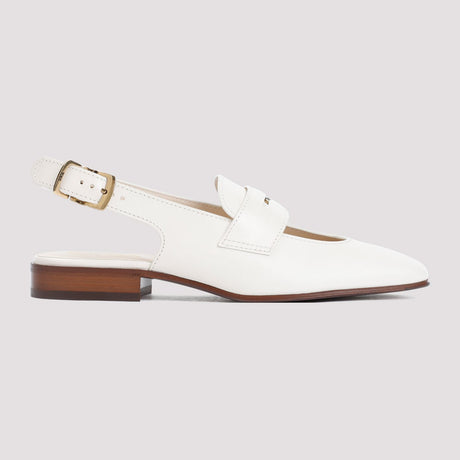 TOD'S White Cut Out Penny Loafers for Women - SS24 Collection