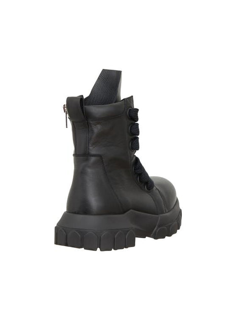 RICK OWENS Luxurious Black Boots for Fashionable Men - HRU01D3887LCOW2999